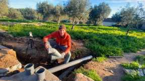 DIY Sewage System -  Portugal House Renovation DIY