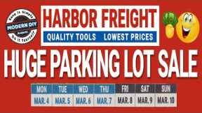 Harbor Freight Parking Lot Sale March 2024 Lots of Great Deals to Choose From