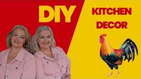 3 Rooster-themed Kitchen DIYs: Easy, and Budget-friendly craft Projects 🐓