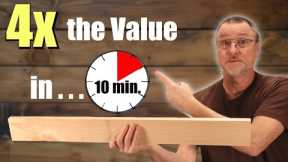 Small Woodworking Project to Sell with Nice Profit Fast! #woodworking