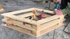 Easy Pallet Furniture Projects for Beginners - How to Make a DIY Pallet Sofa for Small Garden