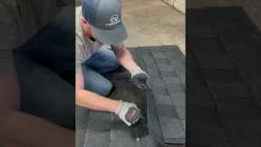 Step 2- how to replace a shingle