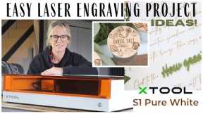 Home Laser Engraver ~ xTool S1 White Laser Projects ~ Small Business Laser Projects