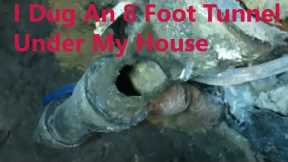 Plumbing Repair - DIY Tunneling Under a Slab Foundation