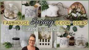 🌿FARMHOUSE SPRING DECOR IDEAS🌺Easy & Quick Diy Projects for Spring🌱Budget Home Decor Crafts