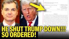 Judge Quickly STRIKES BACK at Trump with EXPANDED Gag Order