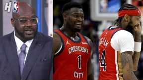 Shaq Doubts Pelicans as Contenders 🏆 Inside the NBA