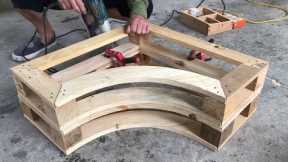 Diy Pallet Wooden Furniture Latest Projects - Modern Designed DIY Wood Pallet Creations