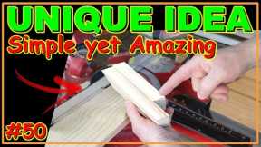 UNIQUE WOODEN PROJECT - SIMPLE YET AMAZING IDEA (VÍDEO #50) #woodworking #woodwork #joinery