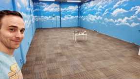 Laying the Rest of the Carpet! STUDIO ALMOST DONE!