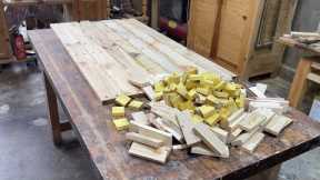 Inspirational Woodworking Projects By Carpenters //Create Beautiful Furniture From Recycled Wood