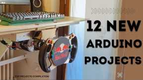 12 NEW Arduino Projects!!! (2024 Edition)