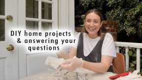 DIY home projects + Q&A *home projects & baby updates*