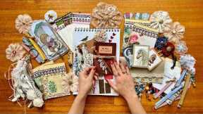 13 Simple Junk Journal Ideas🧵Quick Embellishments