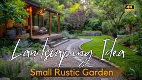 Cozy Backyard Retreat: Rustic Small Garden Landscaping Ideas to Transform Your Tiny Outdoor Living