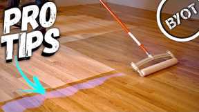 Refinishing Hardwood Floors // START TO FINISH
