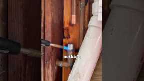 Copper pipe repair #diyplumbing #plumbing101 #renovation #leak #piperepair