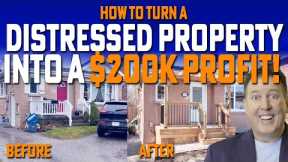 🏠 House Flipping Secrets: How to Turn a Distressed Property into a $200K Profit! 🔨