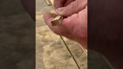 Start in the MIDDLE (Hardwood Installation) #shorts