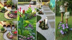Outdoor Garden design ideas | 2025 Small Garden Ideas FrontYard Garden |Small Landscape Design Ideas