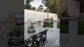 Dream backyard renovation finally complete! #backyardmakeover