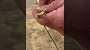 Start in the MIDDLE (Hardwood Installation) #shorts