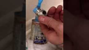 #plumbing #diy #plumber #tips #repair #hacks #construction #hack #trending #youtubeshorts #duet