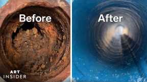 How Pipes Are Professionally Cleaned and Relined | Art Insider