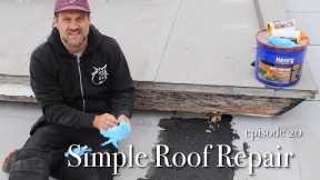 how to do a roof repair using Henry wet patch