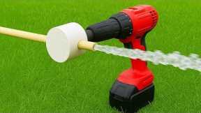 60-year-old plumber's shocking invention! FREE recycling idea from PVC pipes and drills
