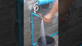 Amazing ideas how to fix PVC pipe low water pressure #shorts #foryou