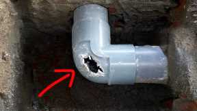 Even American Plumbers Don't Know This Amazing Plastic Pipe Repair Technique