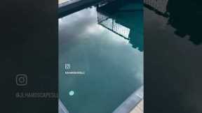 Plungie pool and landscape installation #concrete #hardscapedesign #landscapedesign
