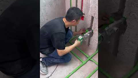 How to Connect Water Pipes Inside the Wall | Plumbing Tips