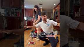 AVOID these 3 wood floor cleaning mistakes every person makes!#floorcleaning #woodfloors