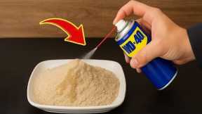Mix wd 40 with sand 😱You Will not Believe the Incredible Result | Creation Tips