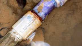 Water leak in meter box.