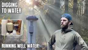 Hand-Dug 40’ Well: Water System Installed + First Real Test! | DIY Well Series Pt. 17