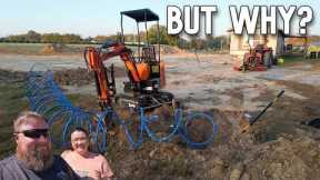 Why I'm Doing the Plumber's Job: Waterline Install Before House Delivery