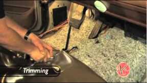 Installing Vinyl Flooring in a Pickup Truck - Replacing your truck carpet