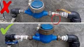 Water Meter Valve Replacement – Plumbing Work