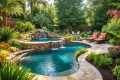 MODERN BACKYARD POOL LANDSCAPING