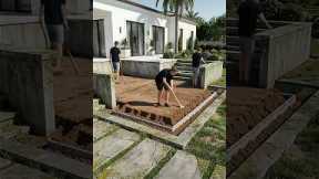 Front Yard Transformation | From Neglected Entrance to Luxury Pool #transformyourhome #homeupgrade