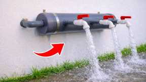 Very Few People Know the Secret to Splitting Water Valves from This 65-Year-Old Plumber! Super Easy