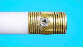 How could I have missed this amazing technique! Simple way to repair PPR/PVC pipes.