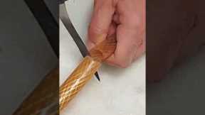 An innovative idea from a skilled plumber! Repairing irrigation water pipes. #diy #plumber #tricks