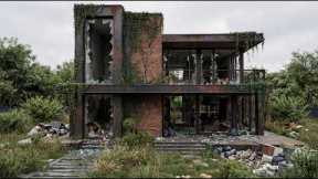 Totally Destroyed House Got Amazing Minimalist Makeover - Full Rebuilt! (ASMR)