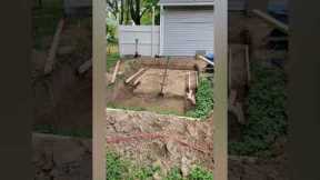 #diy #pool #build #construction #backyard #swimming #justdoit #coolkids #concrete #relaxing #fun