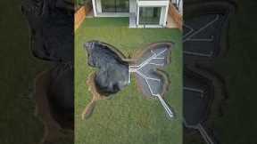I Built a Giant Butterfly Swimming Pool in My Garden