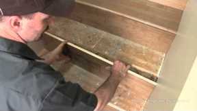 How To Install Hardwood on Stairs